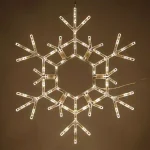 Kringle Traditions 36 in. 105-Light LED Warm White Folding Snowflake Decoration thumbnail 1