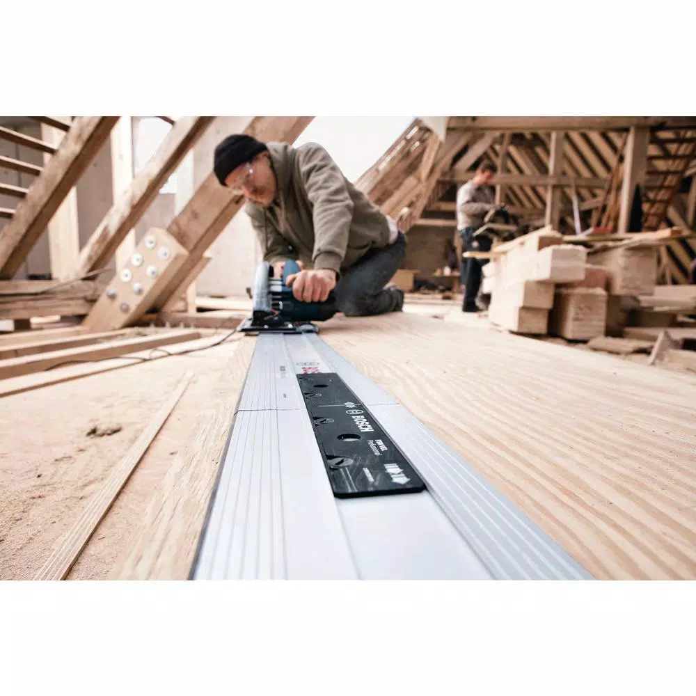 Bosch GKT13-225 6-1/2 in. 13 Amp Corded Plunge Track Saw with L-BOXX Case