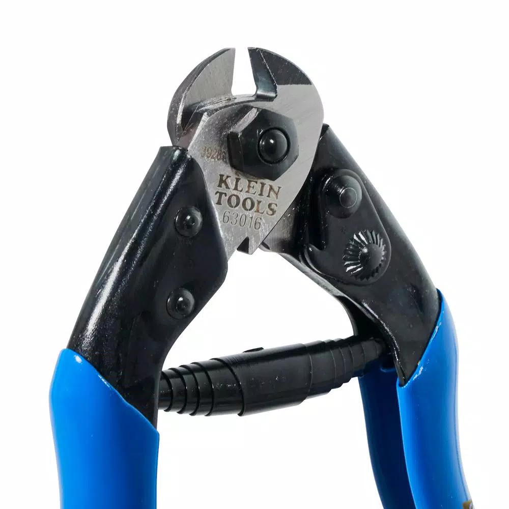 Klein Tools 7.5 in. Heavy Duty Cable Shears, Tempered Steel Blades for ACSR and Hardened Wire