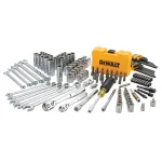 DEWALT 142-Piece Mechanics Tool Set with Bonus TOUGHSYSTEM 22 in. 2-Drawer Tool Box thumbnail 6