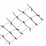 Home Accents Holiday 36 in. x 48 in. 50-Light Solar LED Multi-Color Net Light Set thumbnail 3