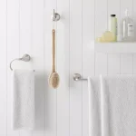 Pfister Ladera 18 in. Single Towel Bar in Spot Defense Brushed Nickel thumbnail 2