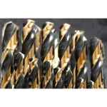 WEN 29-Piece HSS Jobber Drill Bit Set with Black Gold Finish and Carrying Case thumbnail 5