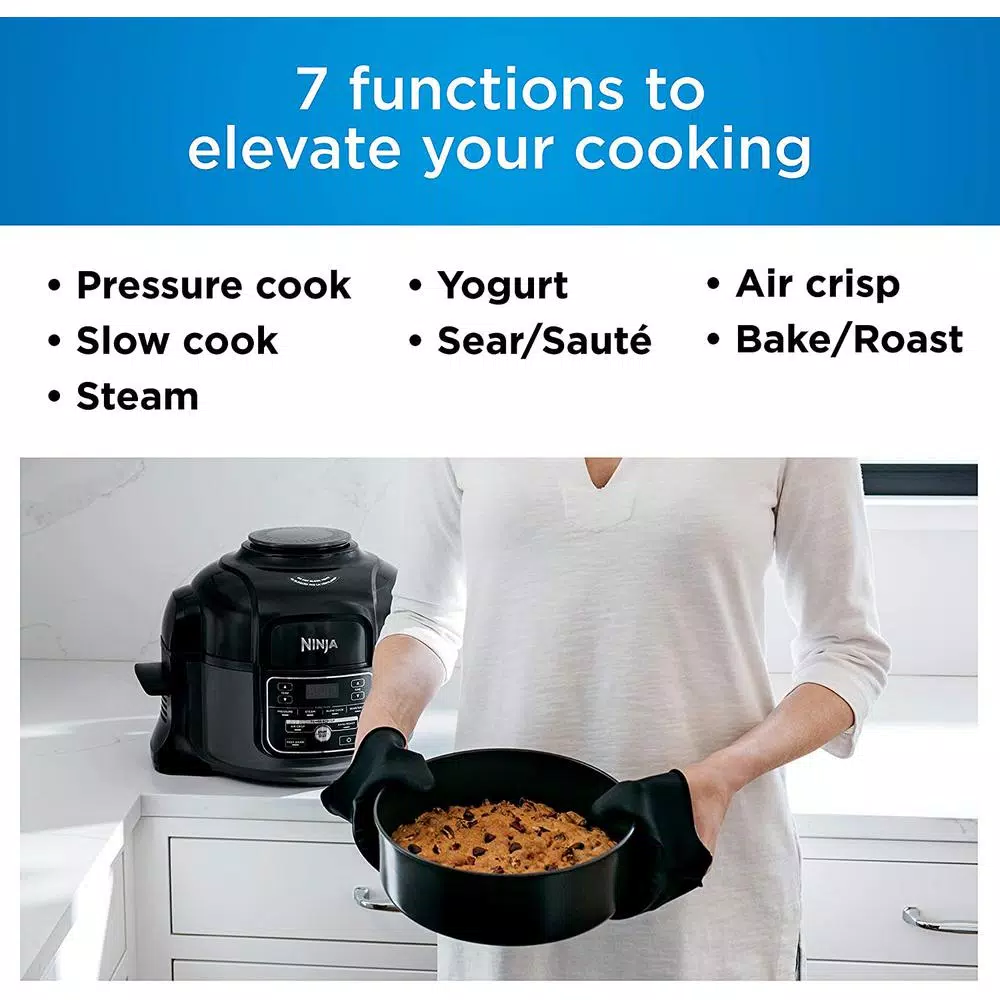 Ninja Foodi 5 qt. Compact Pressure Cooker and Air Fryer with Crisping Lid