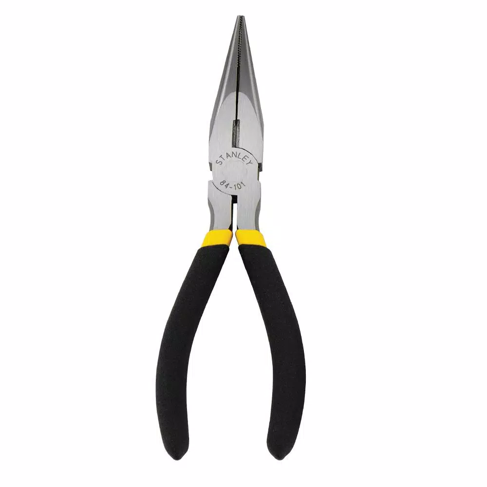 Stanley 3-Piece Plier Set, 6 in. Drop-Forged Steel Slip Joint, Diagonal, and Long Nose Pliers