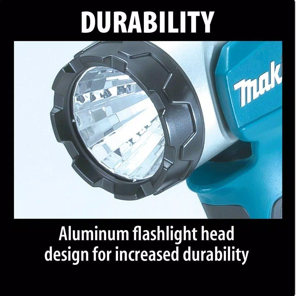 Makita 18V LXT Cordless LED Flashlight, Pivoting Head, 160 Lumens (Tool-Only)