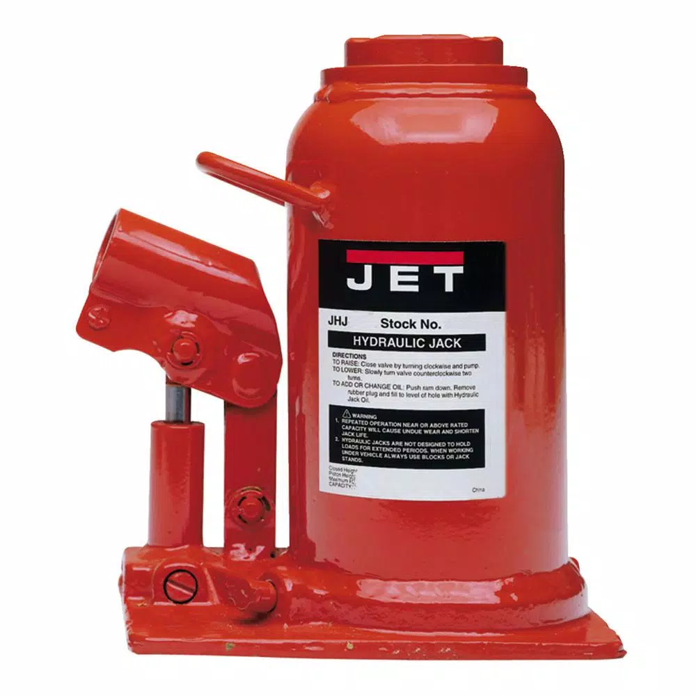 Jet JHJ 2.5-Ton Low Profile Hydraulic Bottle Jack, Steel