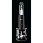 Braun 1.5 Cup Chopper Attachment for MultiQuick Hand Blenders, Black thumbnail 2
