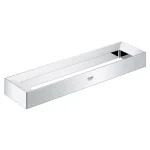 GROHE Selection Cube Towel Ring - StarLight Chrome Wall Mounted Hand Towel Holder thumbnail 1