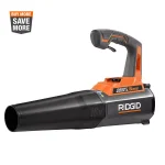 RIDGID 18V Cordless 105 MPH Handheld Jobsite Blower (Tool Only) thumbnail 1