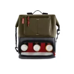 Coleman 4.5QT Convertible Can-Dispensing Backpack Cooler with Reusable Ice Packs, Olive thumbnail 3