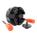 WEN 4 in. 4-Jaw Self-Centering Lathe Chuck Set with 1 in. x 8 TPI Thread thumbnail 1