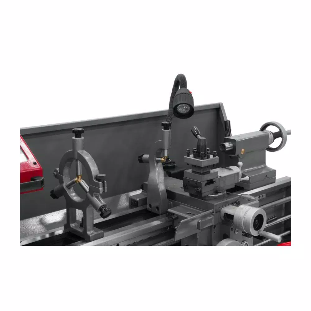Jet GHB-1340A 13 in. x 40 in. Geared Head Metalworking Bench Lathe, 2 HP, 230V