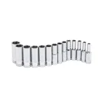 GearWrench 14-Piece 3/8 in. 6-Point Mid-Length Metric Socket Set thumbnail 5