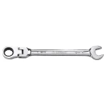 Husky 12 mm Flex Head Ratcheting Combination Wrench, 12-Point 72-Tooth thumbnail 1