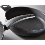 Moneta Greystone 10 in. Saute Casserole Pan, 3 Qt. Cast Aluminum with Artech Stone Non-Stick Coating thumbnail 4