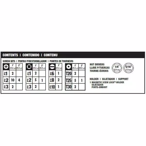 DEWALT MAXFIT 45-Piece Screwdriver Bit Set with Magnetic Bit Tip Holder