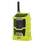 RYOBI 18V ONE+ Cordless Compact Radio Bluetooth Kit with 2.0 Ah Battery and IntelliPort Charger thumbnail 4