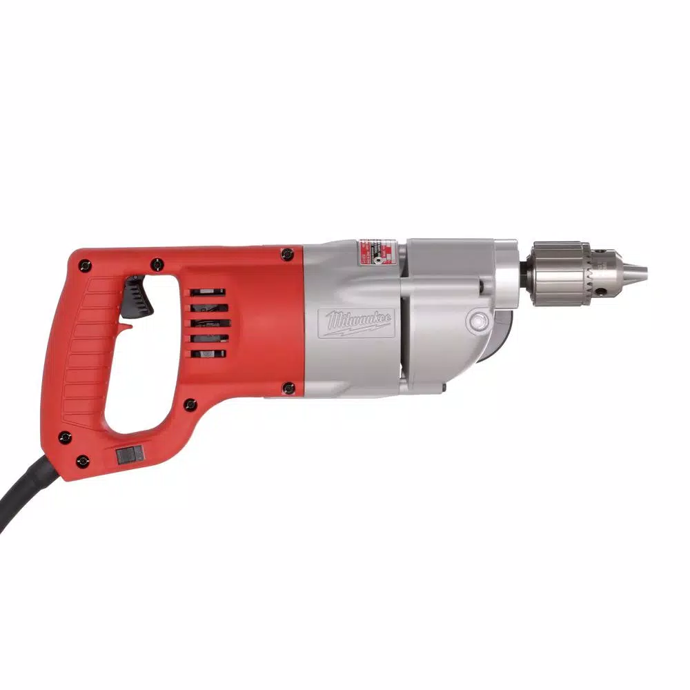 Milwaukee 7 Amp Corded 1/2 in. D-Handle Drill, 600 RPM