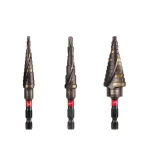 Milwaukee SHOCKWAVE Impact Duty Titanium Step Bit Kit, 3-Piece thumbnail 1