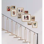 Kate and Laurel Adlynn Gold Gallery Wall Picture Frame Set, 10-Piece Glam Decor thumbnail 5