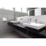 Alpine Industries Alpine 424-SSB 1200ml Stainless Steel Horizontal Manual Liquid Soap Dispenser thumbnail 6
