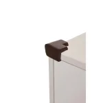 Dreambaby Foam Corner Protectors, Brown (4-Pack) - Furniture Edge Guards thumbnail 2