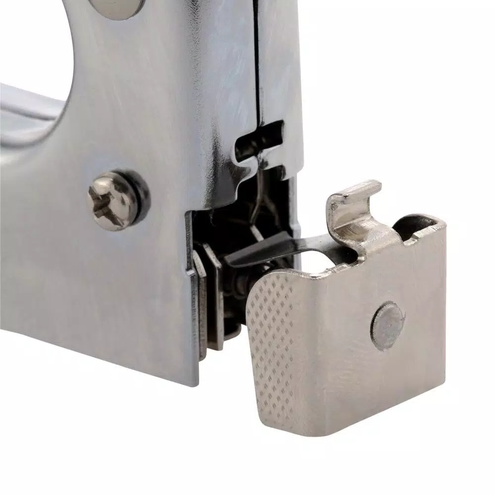 Arrow T50 Heavy Duty Staple Gun, Chrome Steel Hand Stapler