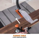 Evolution Power Tools RAGE5-S 15 Amp 10 in. Multi-Material Table Saw with Folding Stand thumbnail 10