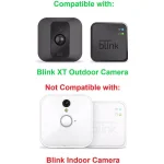 Wasserstein Silicone Skins for Blink XT Outdoor Camera, Weatherproof Camouflage Covers (White, 3-Pack) thumbnail 7