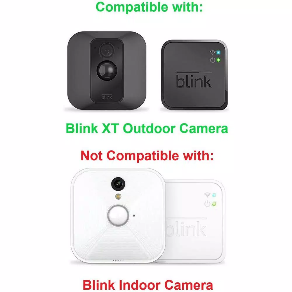 Wasserstein Silicone Skins for Blink XT Outdoor Camera, Weatherproof Camouflage Covers (White, 3-Pack)