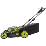 RYOBI 40V 20 in. Brushless Cordless Self-Propelled Lawn Mower & Blower Combo Kit with 6.0 Ah Battery & Charger thumbnail 3