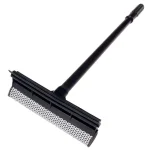 HDX 8 in. Auto Window Squeegee with 16 in. Plastic Handle and Heavy-Duty Mesh Scrubber thumbnail 1