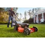 ECHO 58V Brushless Cordless 21 in. Lithium-Ion Battery Walk Behind Push Lawn Mower with 4 Ah Battery and Charger thumbnail 10