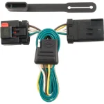 CURT Custom Vehicle-Trailer Wiring Harness, 4-Way Flat, T-Connector for Chrysler, Dodge, Jeep, Mitsubishi thumbnail 1