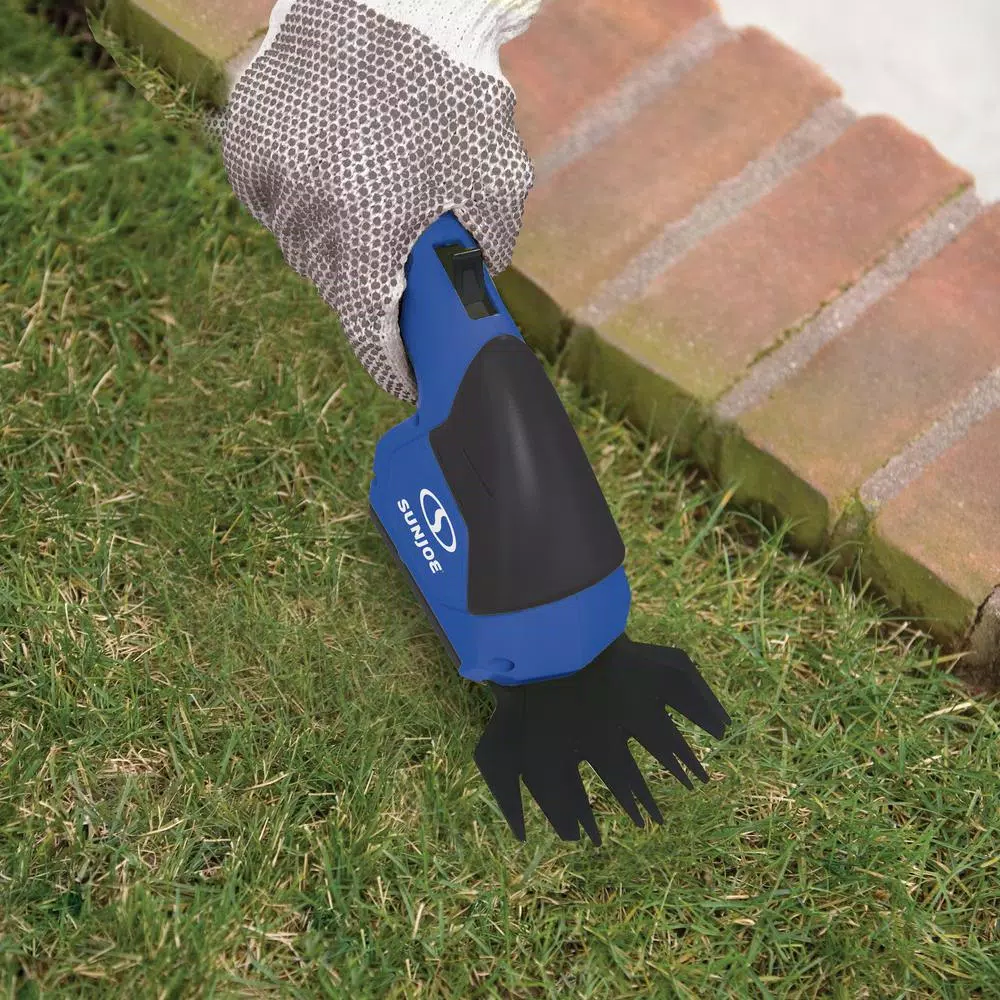 Sun Joe HJ605CC 2-in-1 Cordless Grass Shear and Hedge Trimmer with 3 ft. Extension Pole, 7.2V