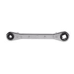 Klein Tools 5.5 in. Ratcheting Refrigeration Wrench, Double Box End thumbnail 2