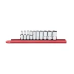 GearWrench 1/4 in. Drive SAE Mid Length Socket Set, 10-Piece thumbnail 1