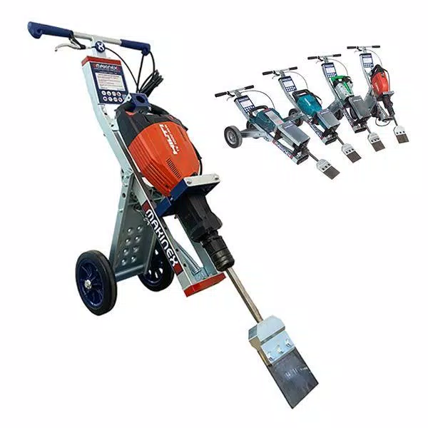 Makinex Jack Hammer Steel Trolley for Electric Breakers