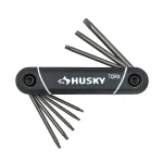 Husky 8-Piece Torx Mini Precision Folding Hex Key Set thumbnail 1