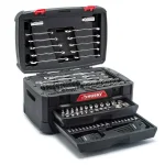 Husky 230-Piece Mechanic's Tool Set with 3-Layer Tool Chest thumbnail 1
