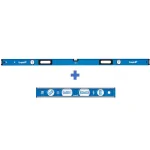 Empire e75 Series True Blue 72 in. Box Level and 12 in. Magnetic Tool Box Level Set thumbnail 1