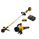 DEWALT 20V MAX Cordless String Trimmer and Blower Combo Kit with 4.0 Ah Battery and Charger thumbnail 1