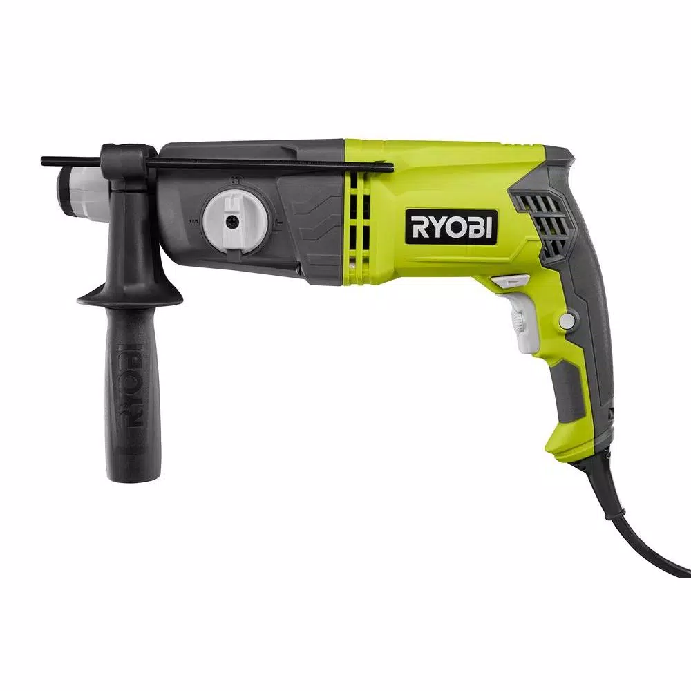 RYOBI 6.5 Amp SDS+ Rotary Hammer Drill, Corded with Tri-Mode Selector