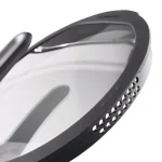 BergHOFF GEM Stay Cool 3.2 qt. Cast Aluminum Nonstick Saute Pan with Glass Lid, Gray thumbnail 3