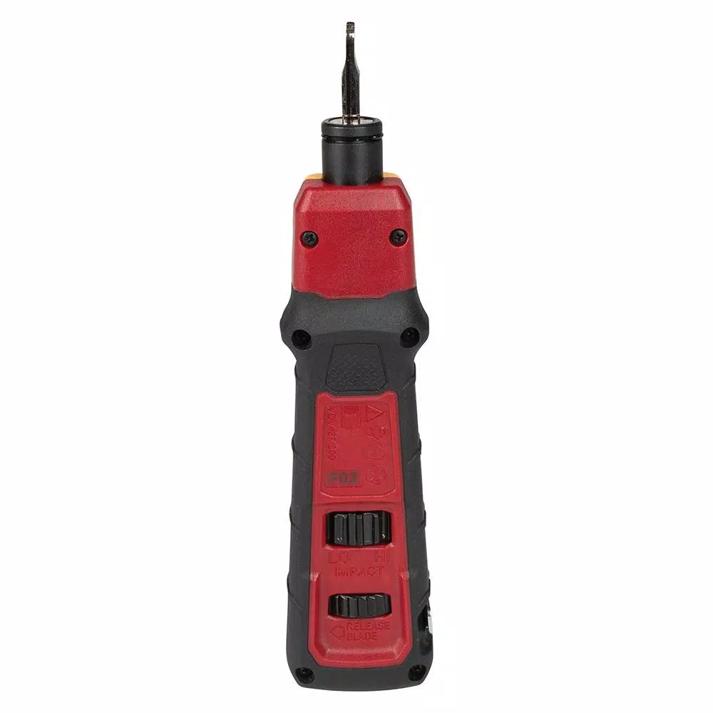 Klein Tools Impact Punch Down Tool with 66/110 MIM Precision Blade for CAT3, CAT5e, CAT6/6A