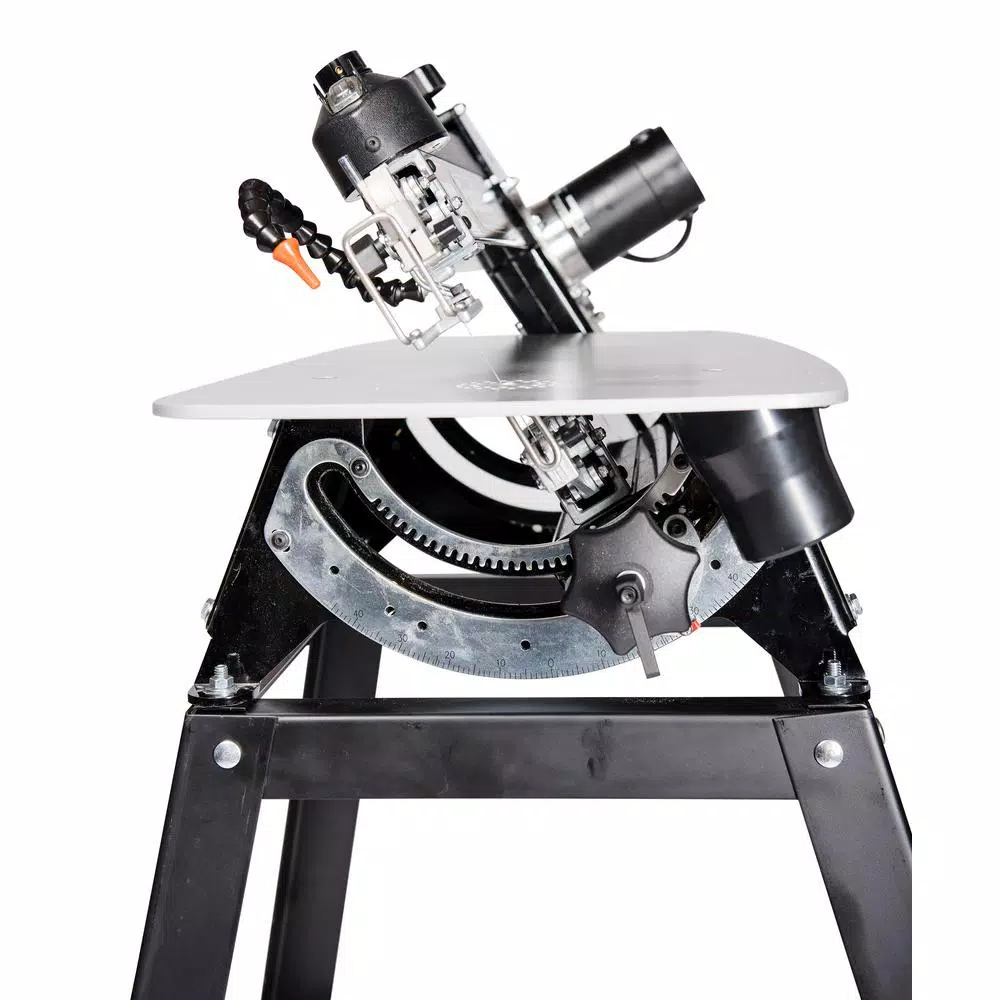 Excalibur 21 in. Tilting Head Scroll Saw with Stand and Foot Switch, 120V
