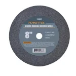 POWERTEC 8 in. x 1 in. x 5/8 in. 60 Grit Silicon Carbide Grinding Wheel thumbnail 1
