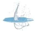 Alpine Industries Cotton Blossom Fragrance Anti-Splash Urinal Screens (10-Pack) thumbnail 4