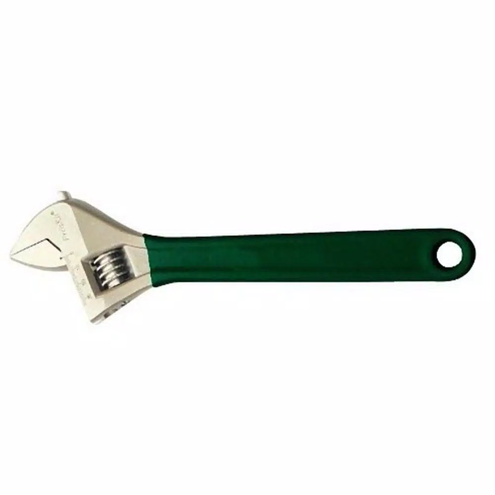 Wright Tool 10 in. Adjustable Wrench with Cobalt Finish and Cushion Grip